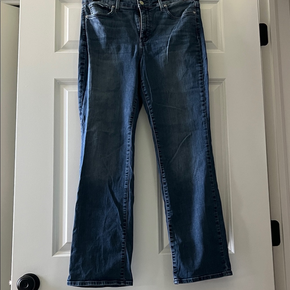 NYDJ - Women’s Dark Blue Straight-Leg Jeans